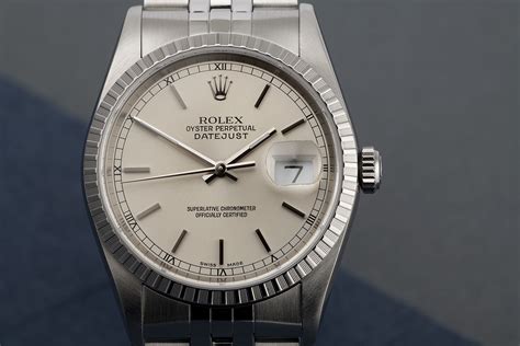 rolex 16220 white dial|rolex datejust engine turned bezel.